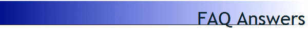 FAQ Answers