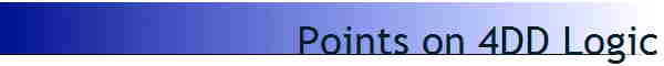 Points on 4DD Logic