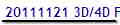 20111121 3D/4D Frequencies
