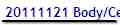 20111121 Body/Cell Frequencies