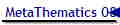 MetaThematics 08: The Formulation of/for Involvement