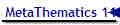 MetaThematics 11: g.o.d. = creation